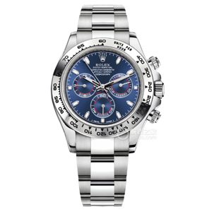 VS廠勞力士40m藍貓迪通拿丹東4130機V3配重版復刻表